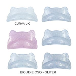 BIGUDIE OSO GLITTER CURVA LC