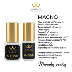 ADHESIVO MAGNO THE LION BEAUTY 2-3s