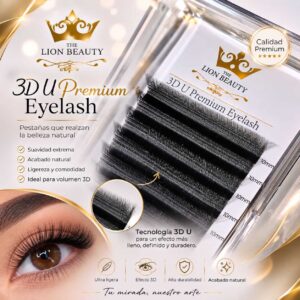 EXTENSIÓN DE PESTAÑA LION BEAUTY 3D U 0.07 M