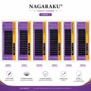 EXTENSIÓN DE PESTAÑA NAGARAKU CLASICA 0.15 "C"