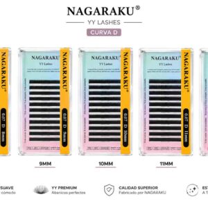 EXTENSIÓN DE PESTAÑA NAGARAKU "YY" 0.07 "D"